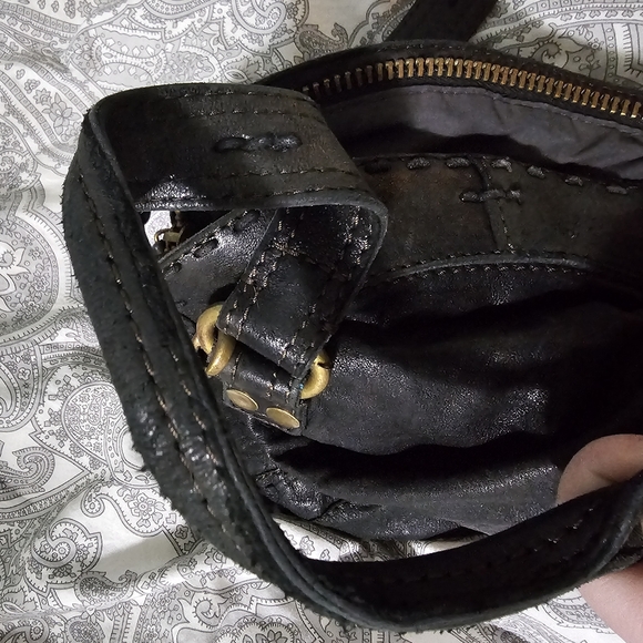 Lucky Brand Lamb leather hobo bag - Picture 2 of 5